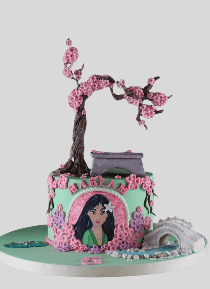 Angelic Mulan Cake