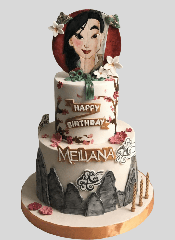 Beauteous Mulan Cake