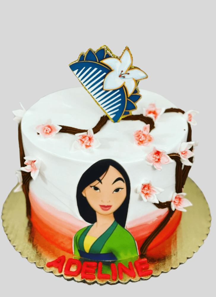 Classy Mulan Cake