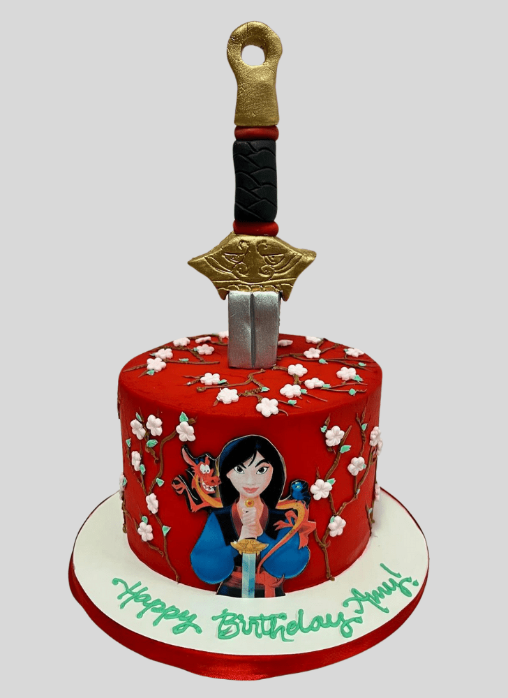 Comely Mulan Cake