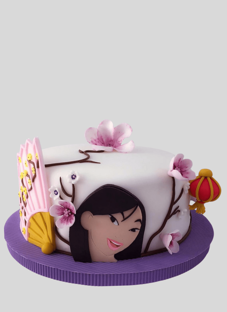 Cute Mulan Cake