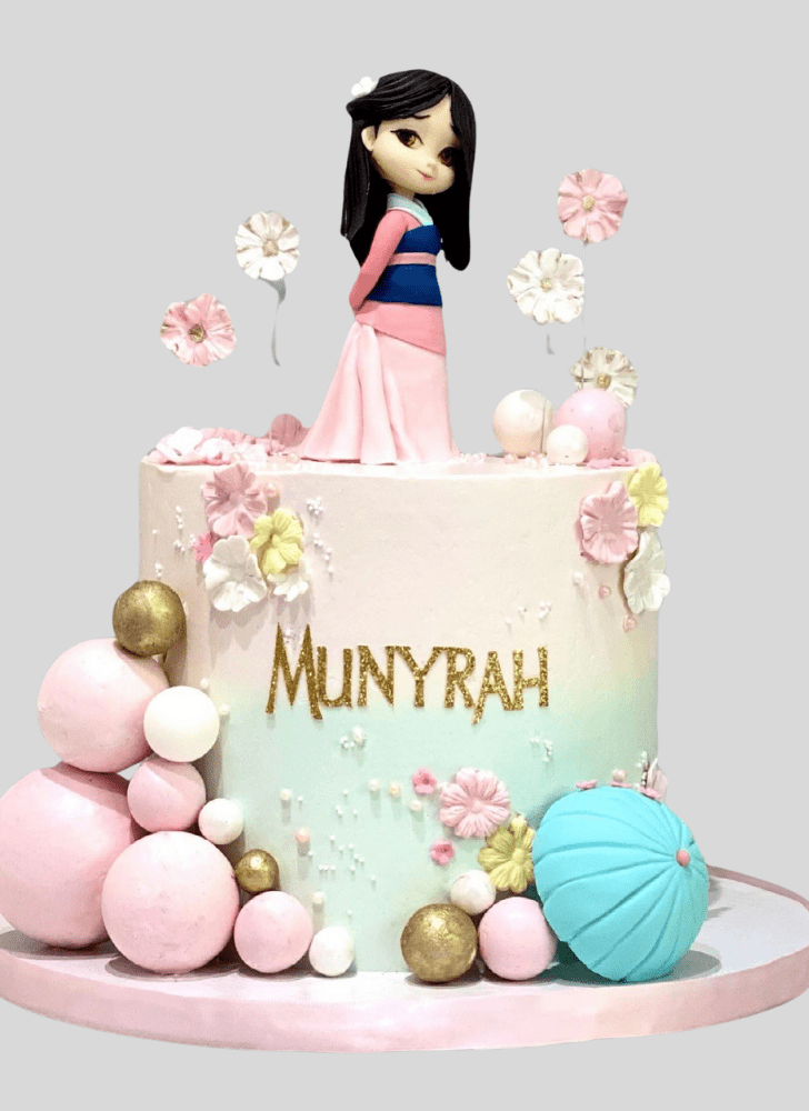 Delightful Mulan Cake