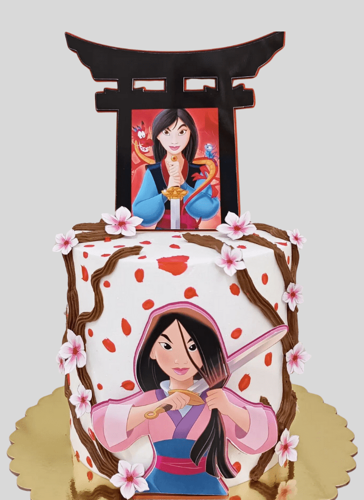 Enticing Mulan Cake