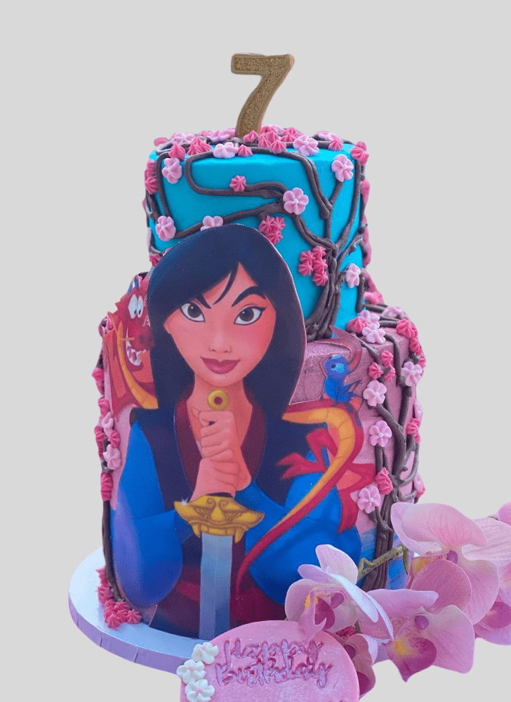 Fair Mulan Cake