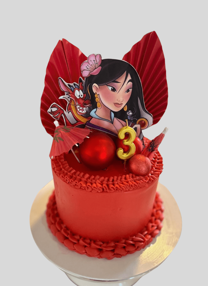 Fetching Mulan Cake