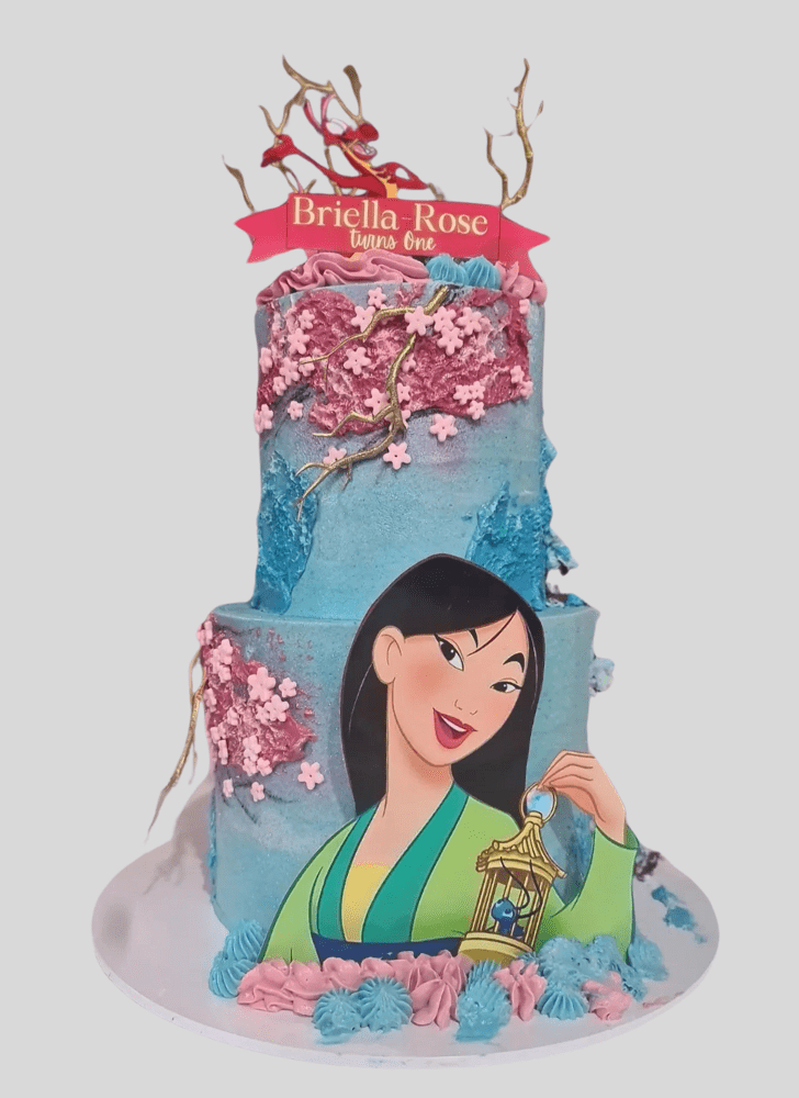 Good Looking Mulan Cake