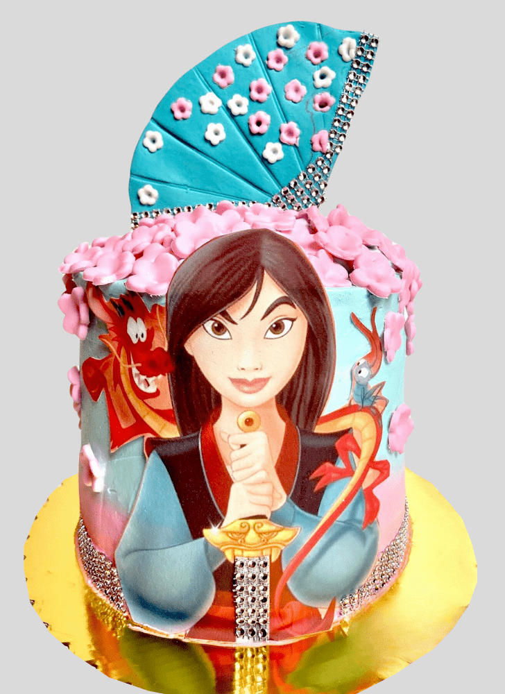 Inviting Mulan Cake