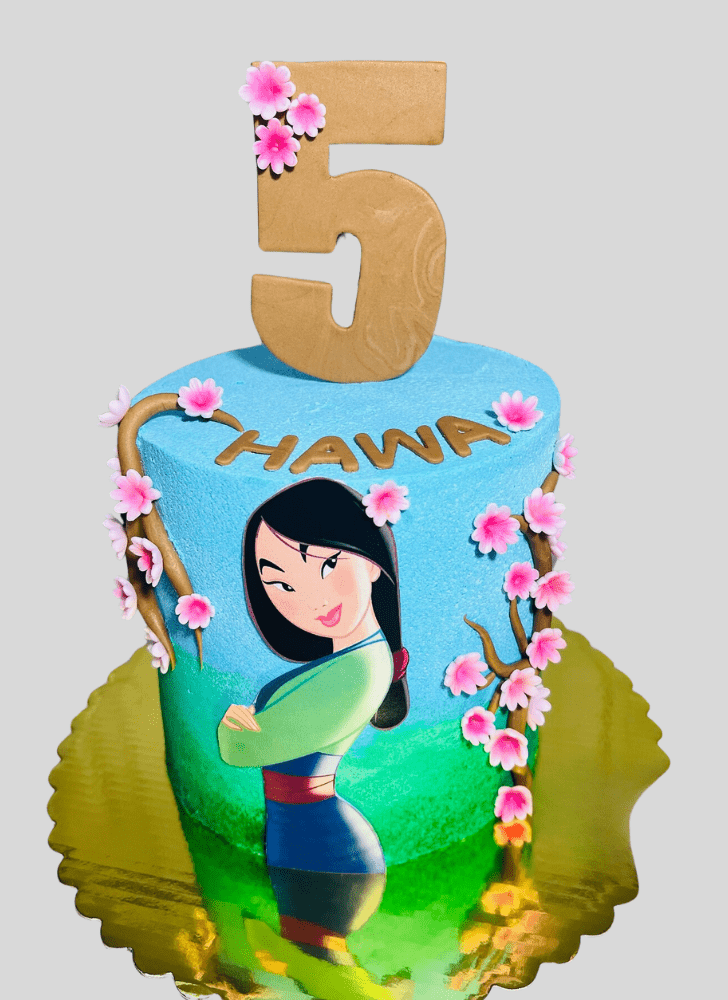 Mesmeric Mulan Cake