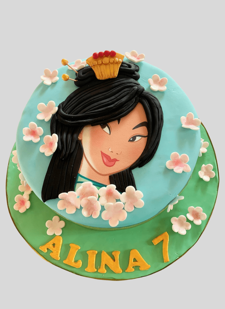 Ravishing Mulan Cake