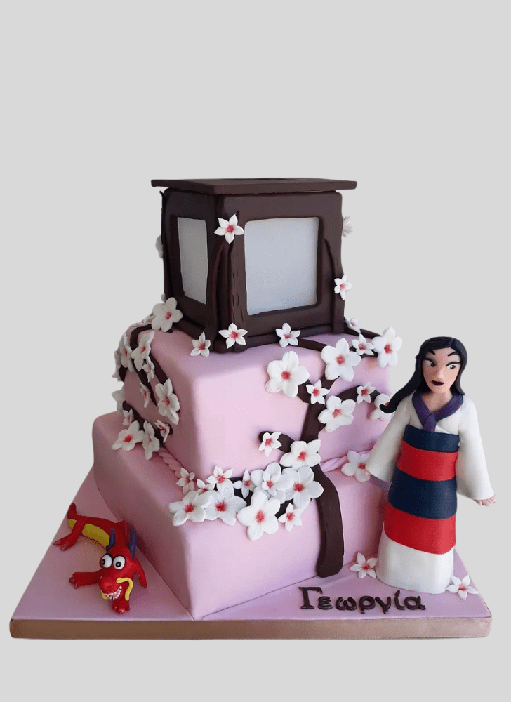 Splendent Mulan Cake