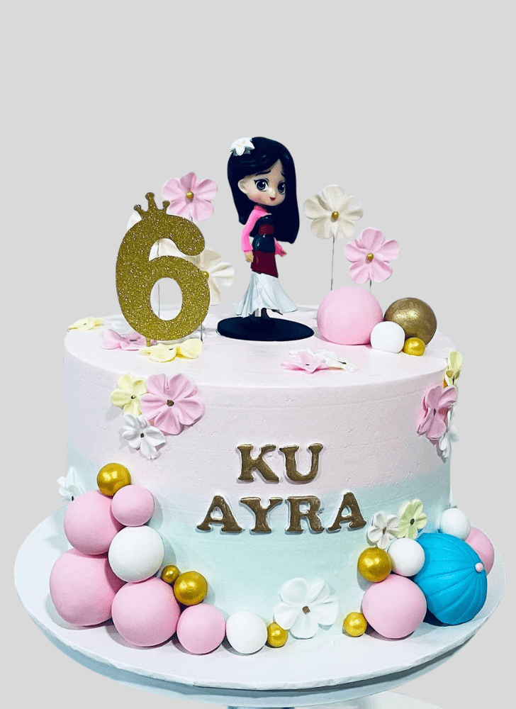 Slightly Mulan Cake