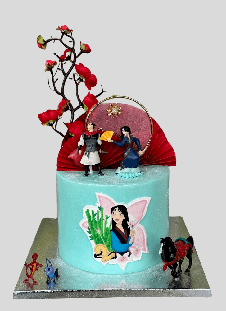 Teasing Mulan Cake