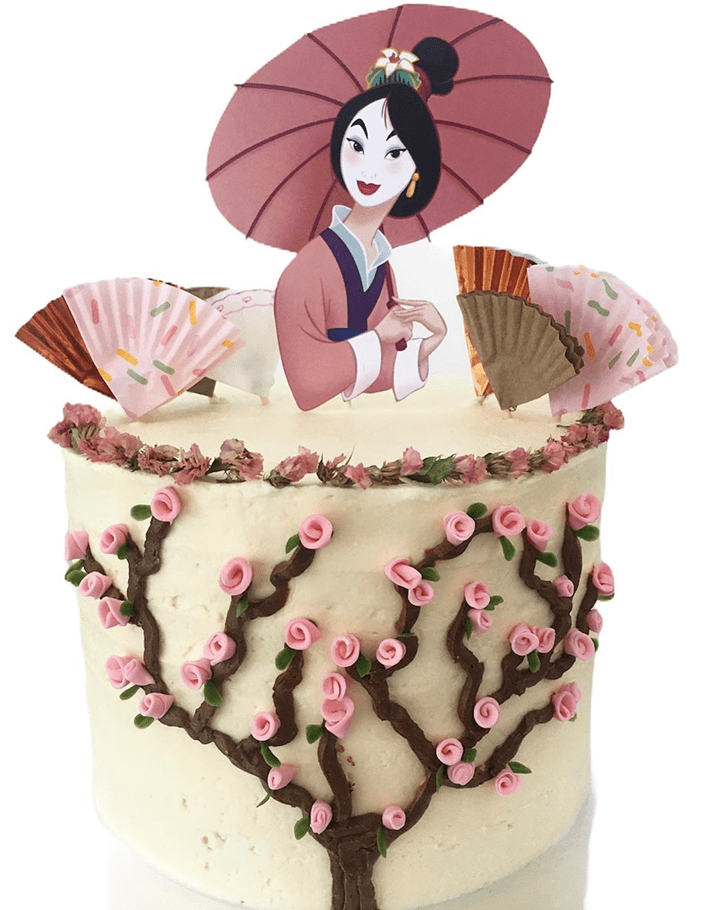 Ravishing Mulan Cake