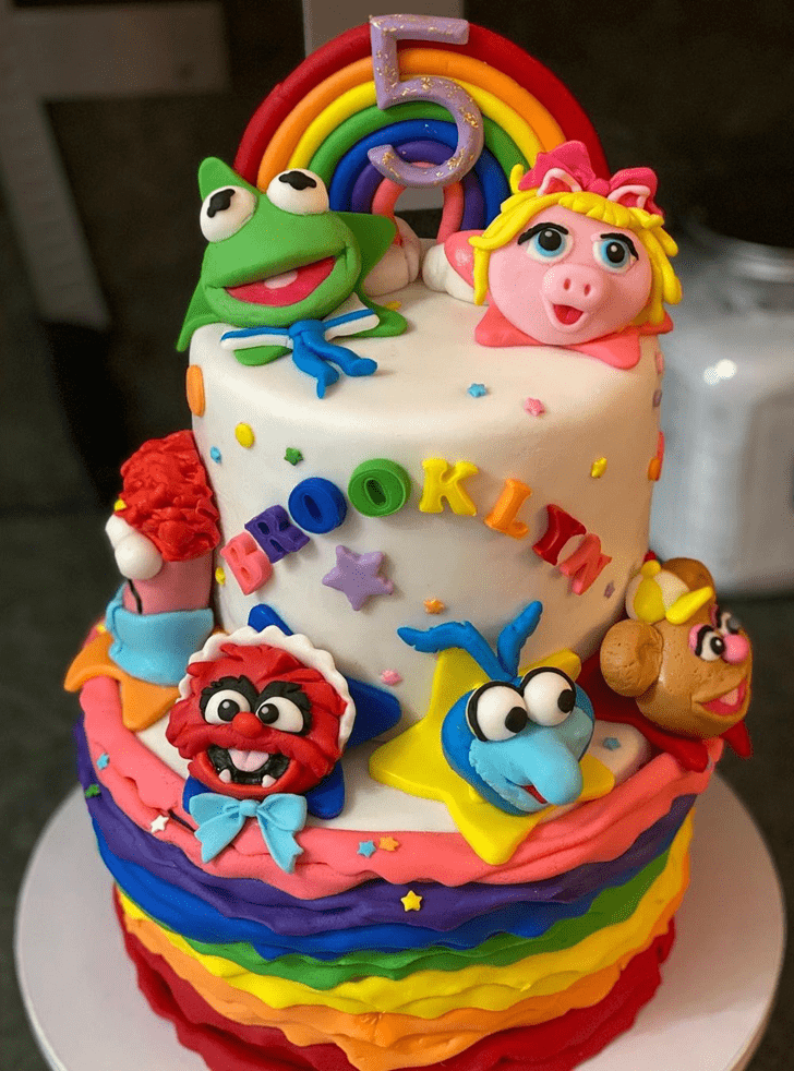 Appealing Muppets Cake