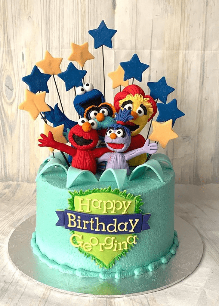 Dazzling Muppets Cake