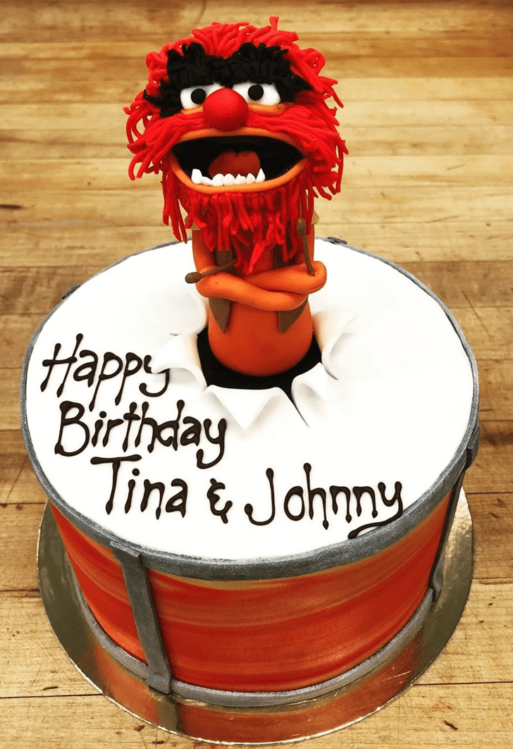 Enticing Muppets Cake