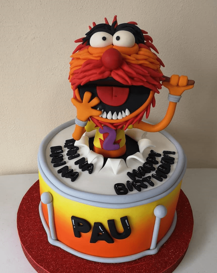 Inviting Muppets Cake