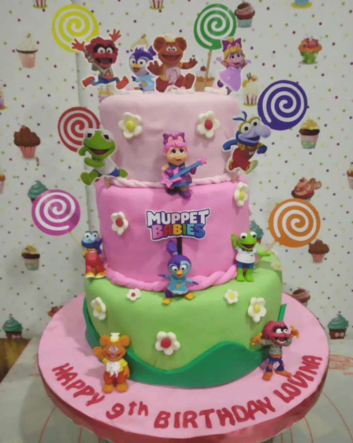Superb Muppets Cake