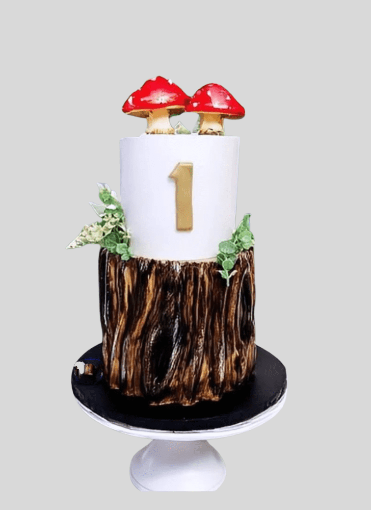 Adorable Mushroom Cake