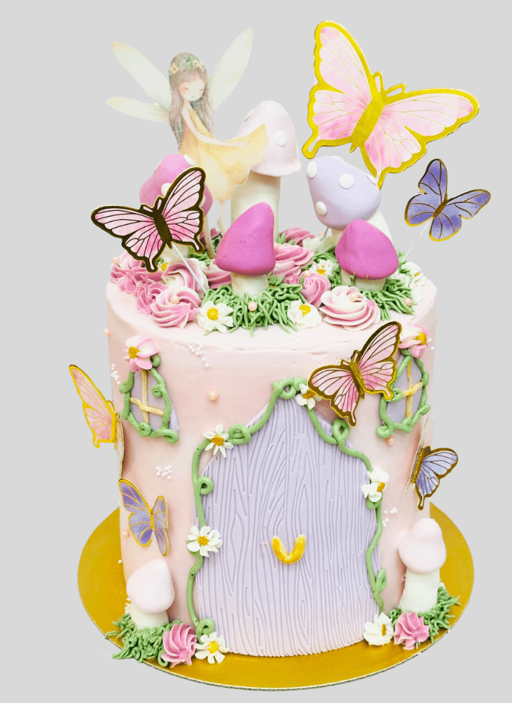 Angelic Mushroom Cake