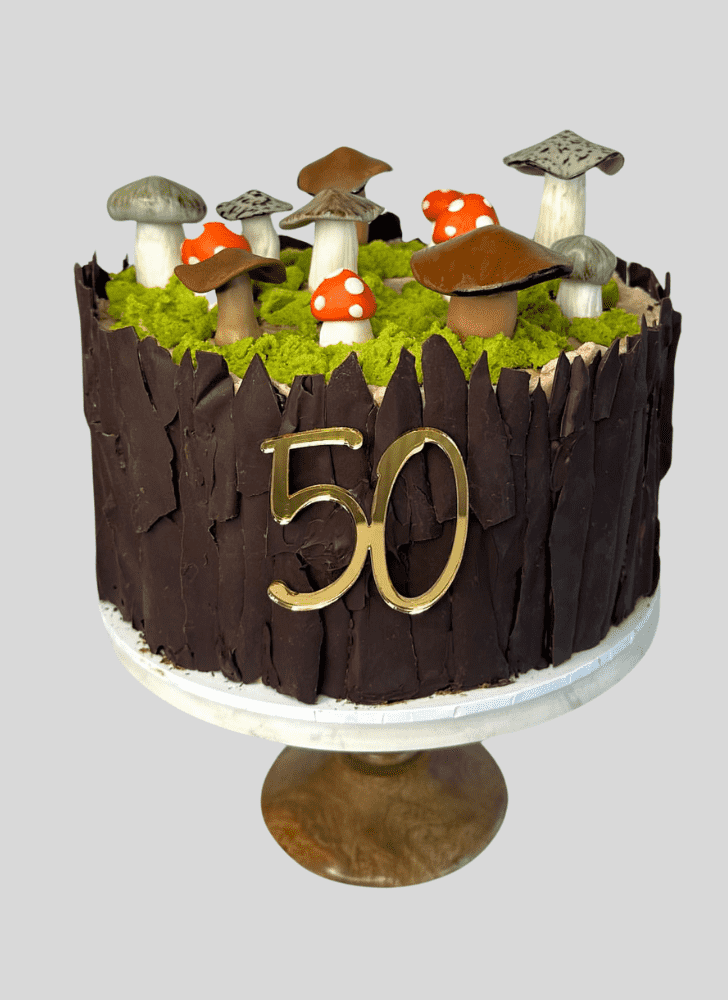 Appealing Mushroom Cake