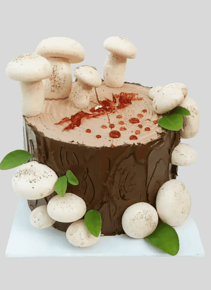 Charming Mushroom Cake