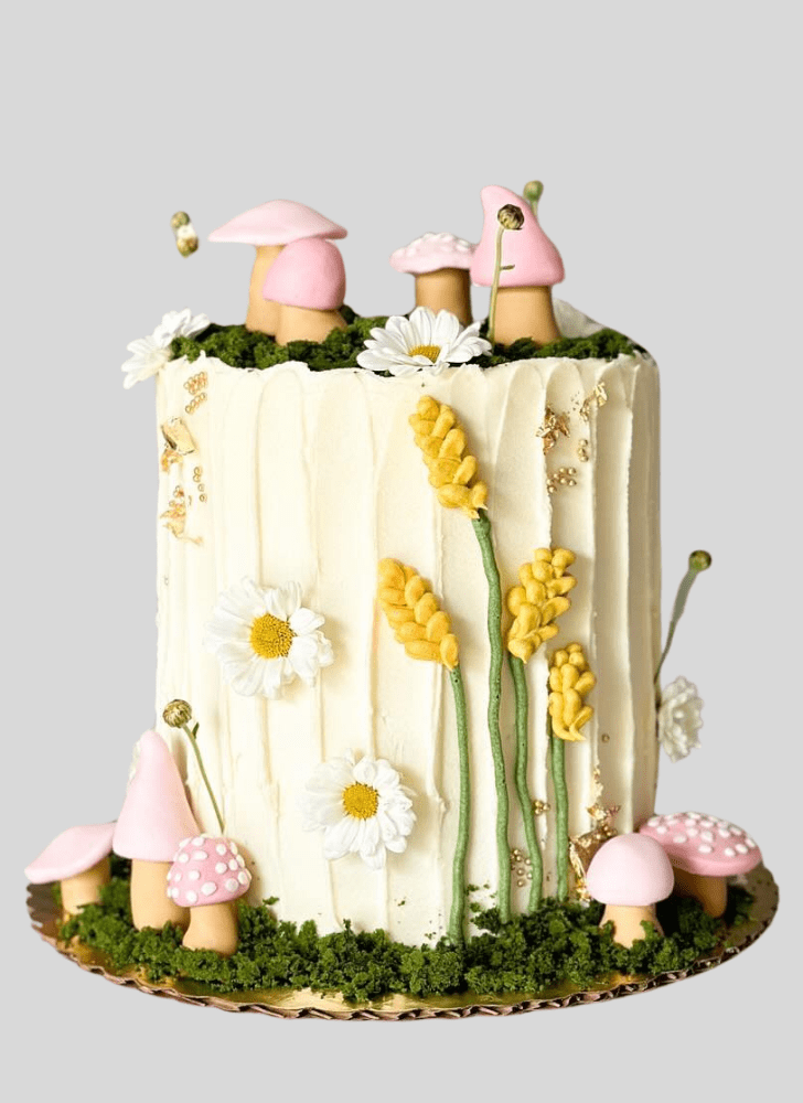 Cute Mushroom Cake