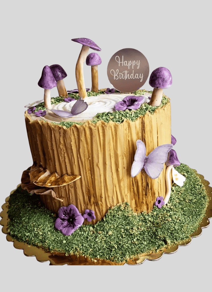 Dazzling Mushroom Cake