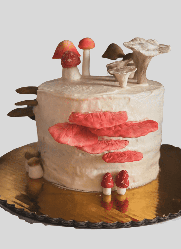 Elegant Mushroom Cake