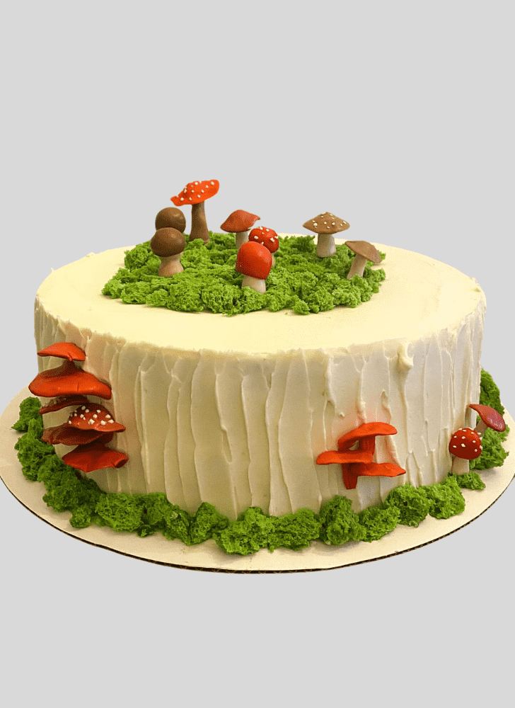 Enthralling Mushroom Cake