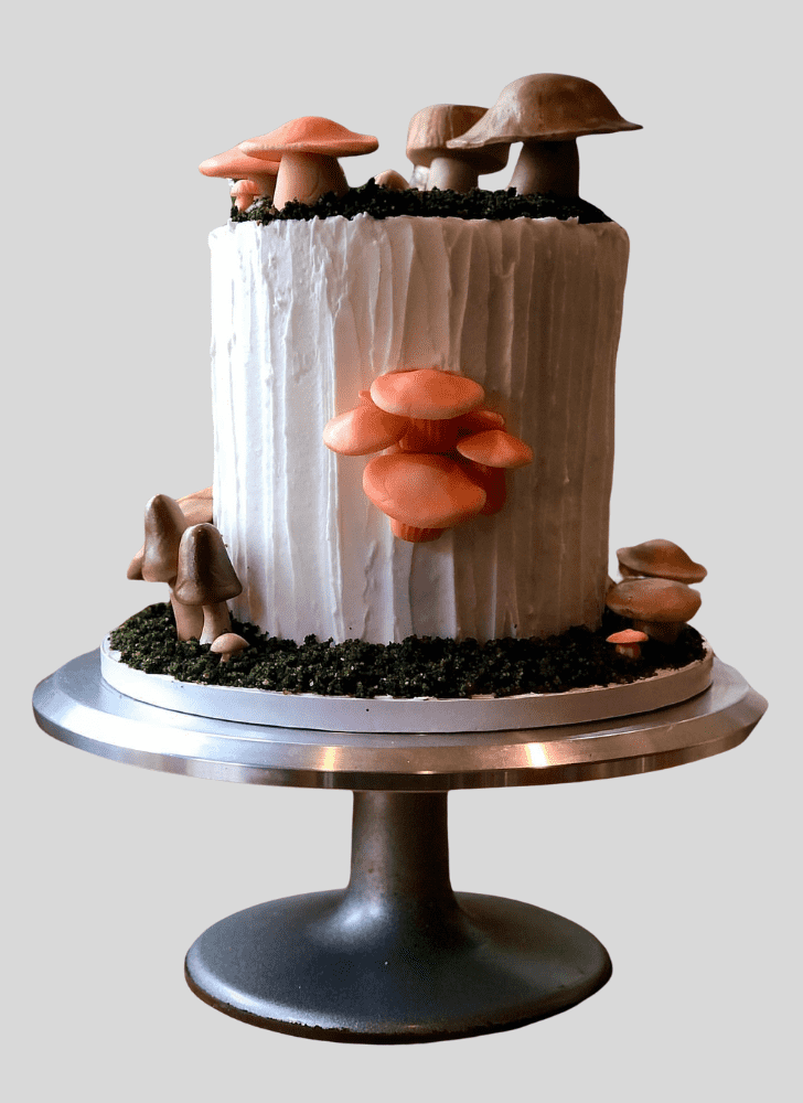 Enticing Mushroom Cake