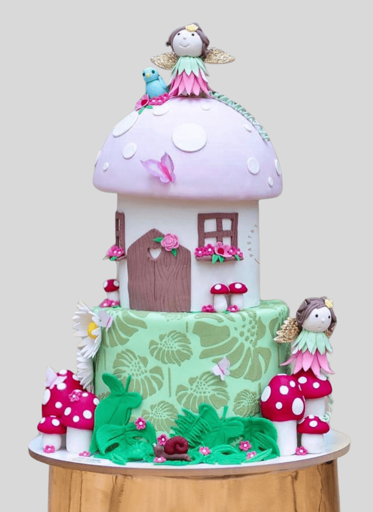 Graceful Mushroom Cake