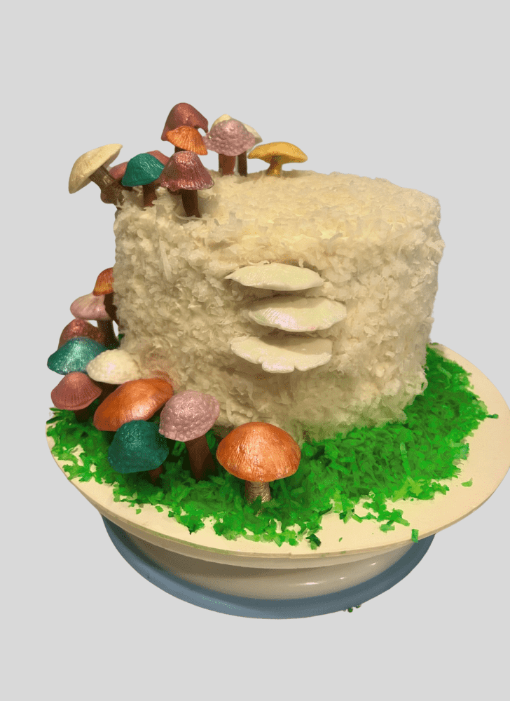 Magnificent Mushroom Cake