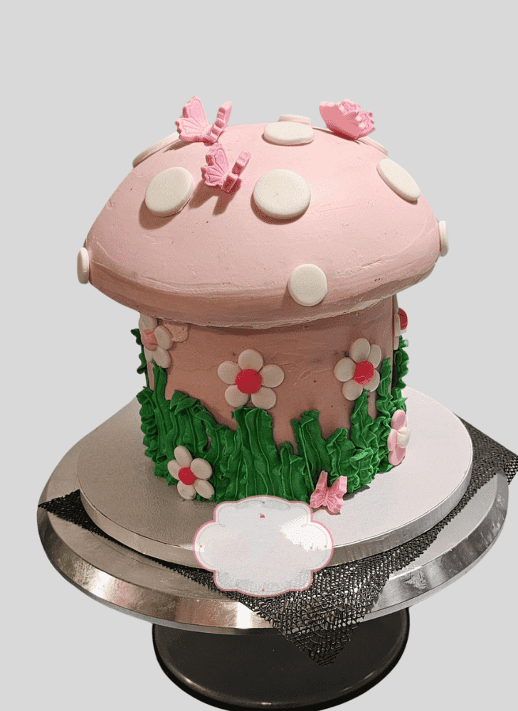 Pretty Mushroom Cake