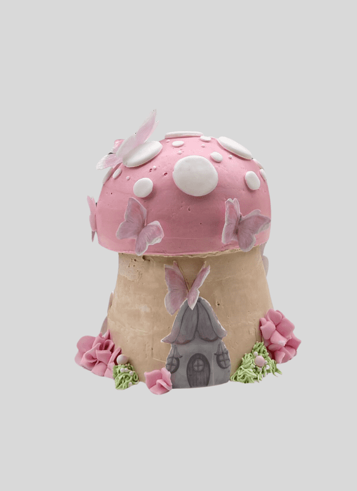 Radiant Mushroom Cake