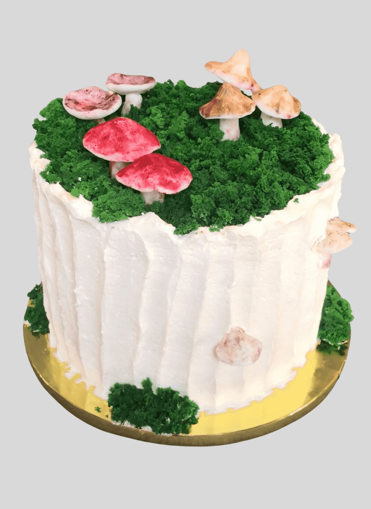 Ravishing Mushroom Cake