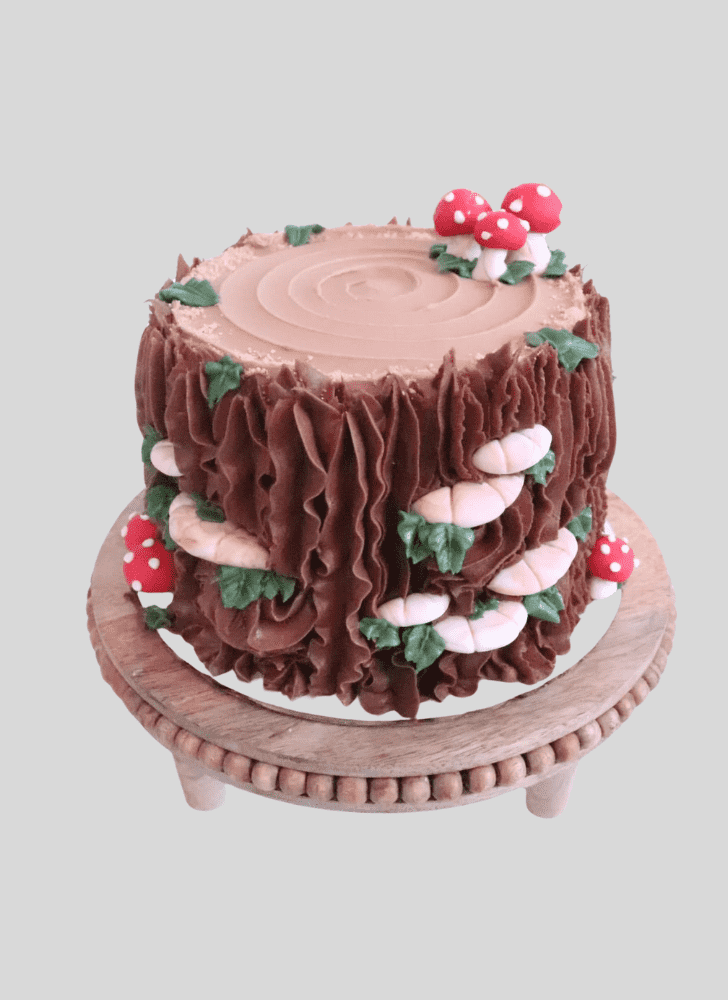 Shapely Mushroom Cake