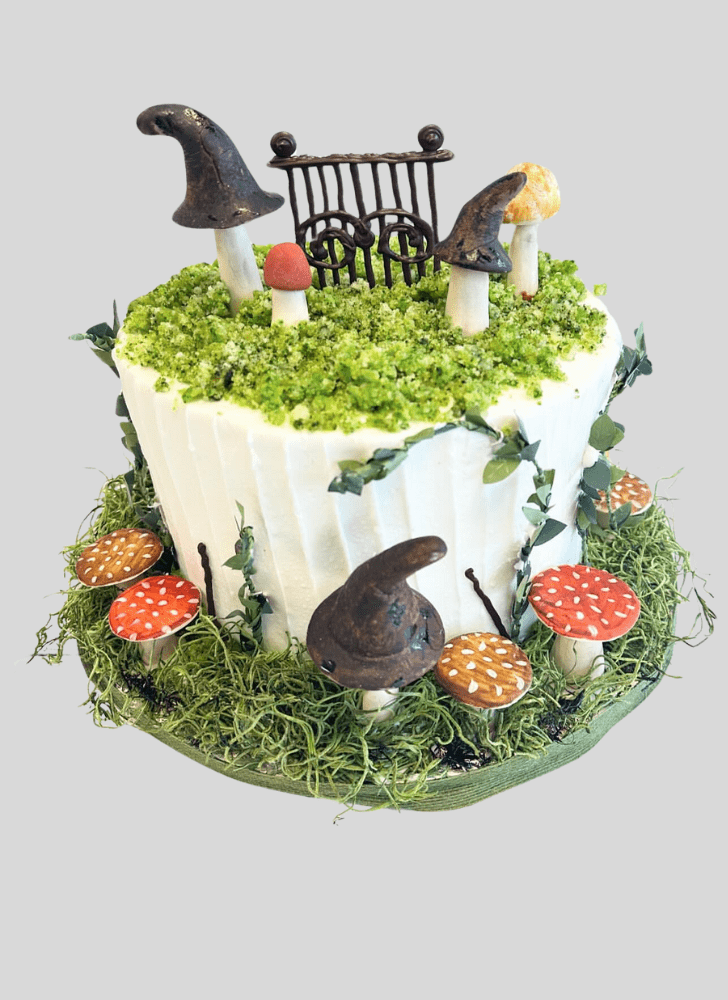 Splendid Mushroom Cake