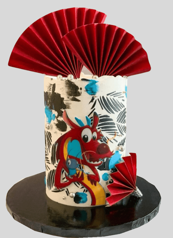 Beauteous Mushu Cake