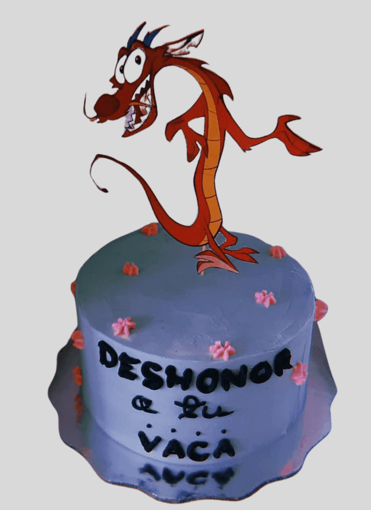 Comely Mushu Cake