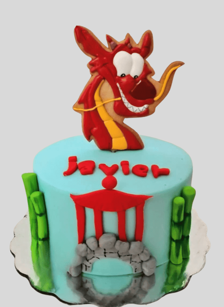 Delicate Mushu Cake