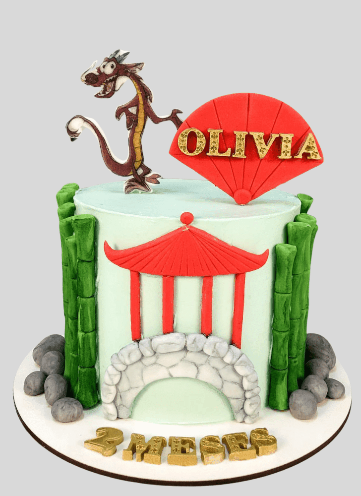 Enthralling Mushu Cake