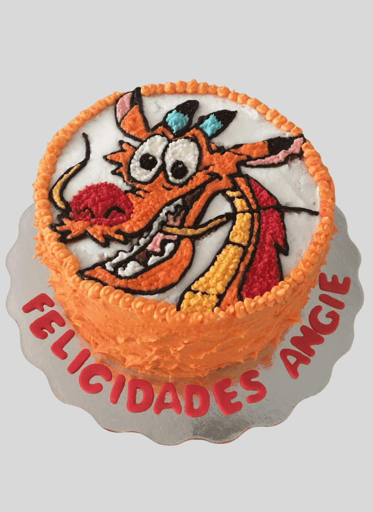 Fair Mushu Cake