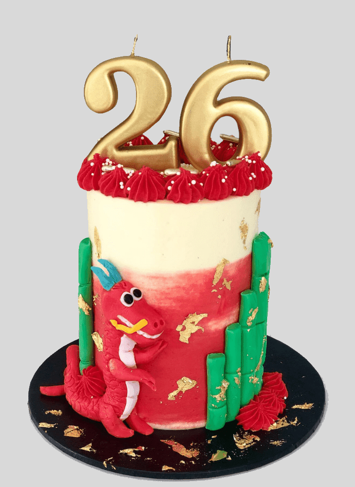 Gorgeous Mushu Cake