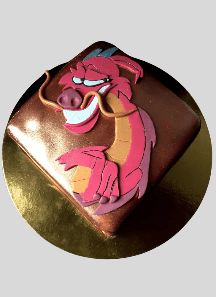 Inviting Mushu Cake