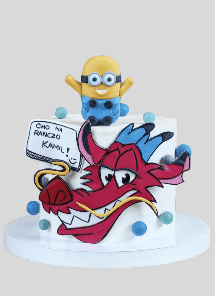 Magnetic Mushu Cake