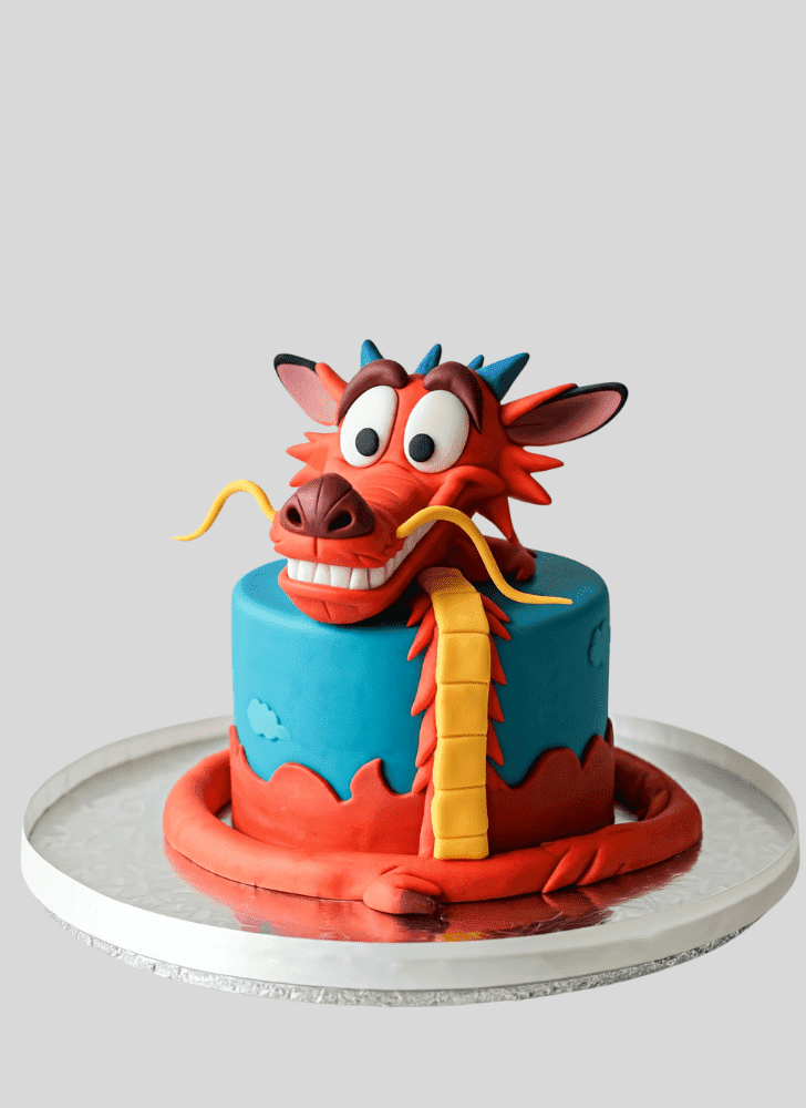 Magnificent Mushu Cake