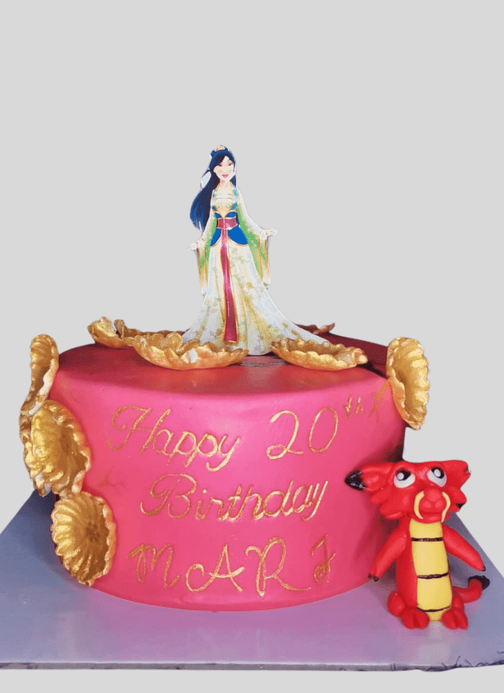 Nice Mushu Cake