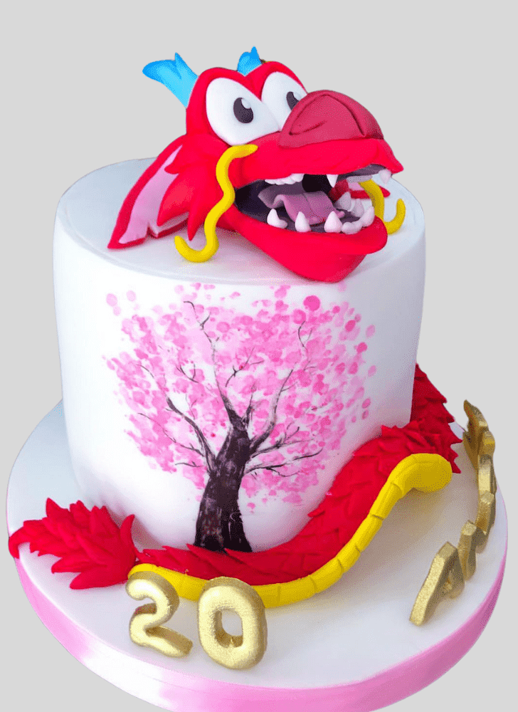 Refined Mushu Cake