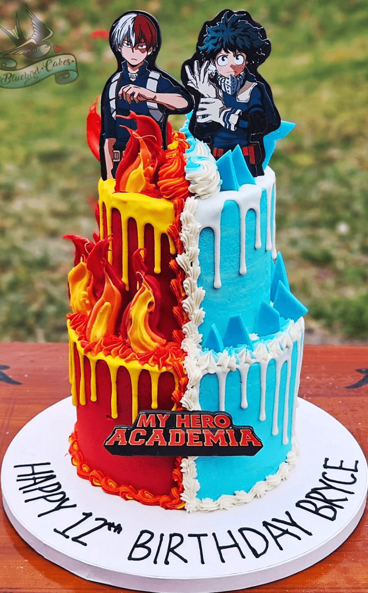 Appealing My Hero Academia Cake